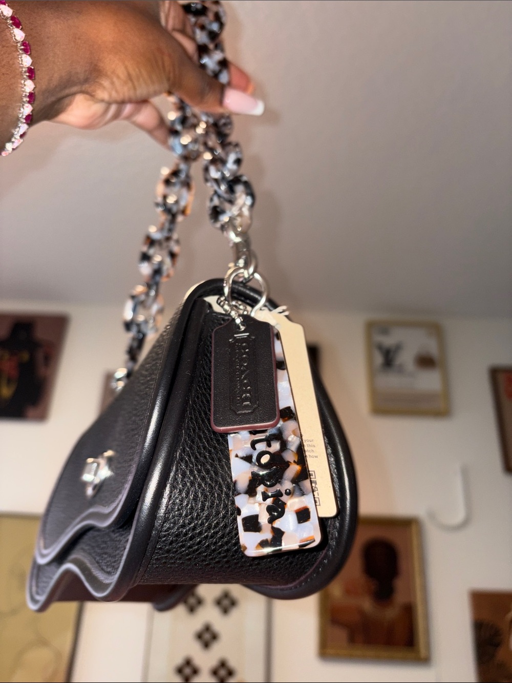Coachtopia Wavy Dinky Bag With Crossbody Strap - Picture 3 of 5